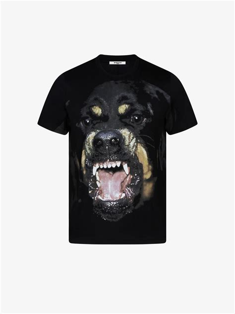 givenchy red t shirt women|givenchy rottweiler t shirt women.